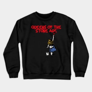 qotsa and red girl Crewneck Sweatshirt